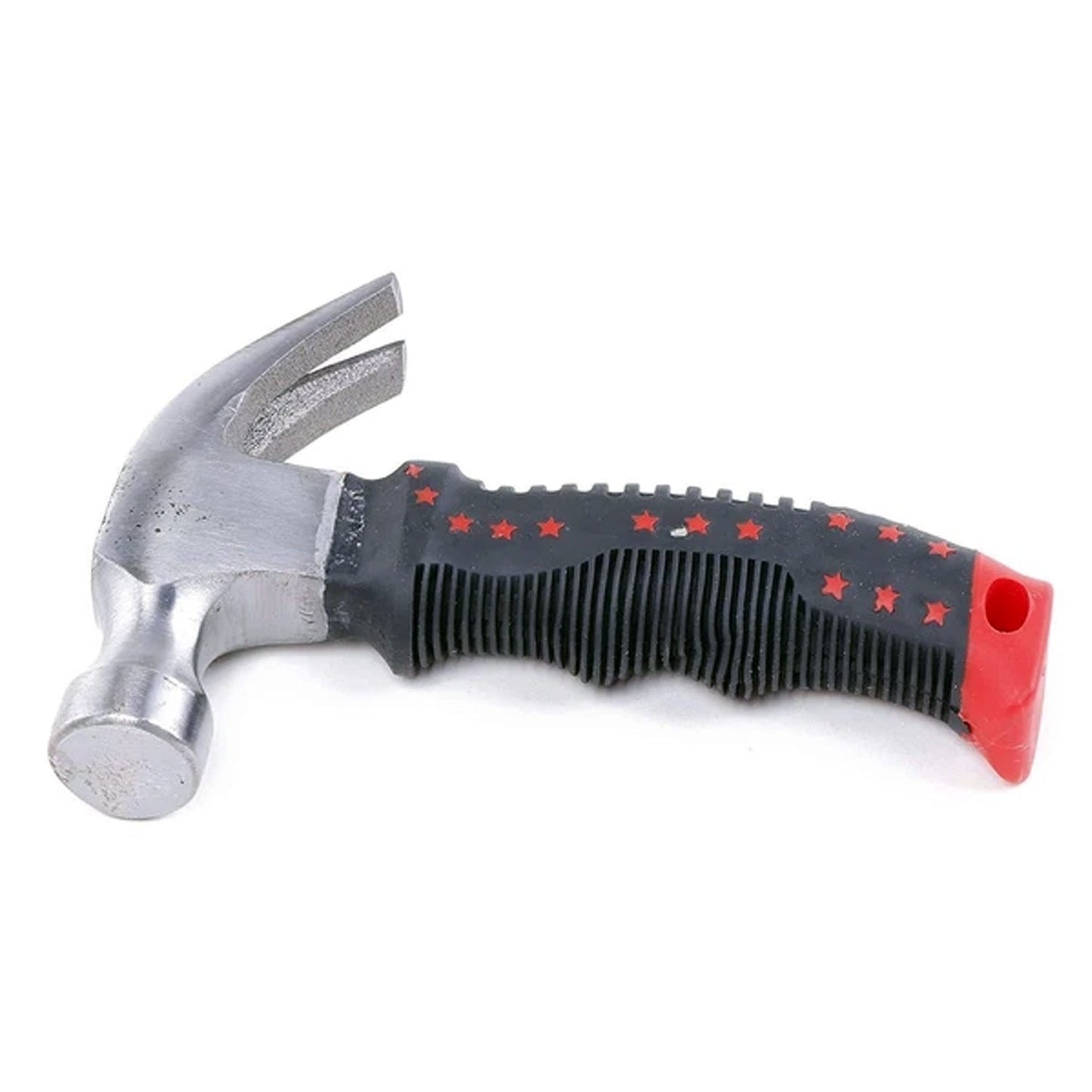 A collection of hand tools including the versatile mini claw hammer, ideal for small jobs.