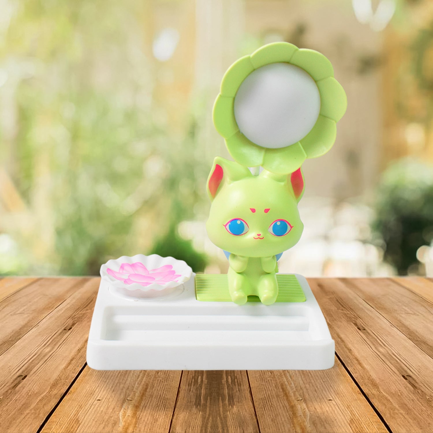 USB rechargeable cartoon desk light, making it convenient for kids to use anywhere.