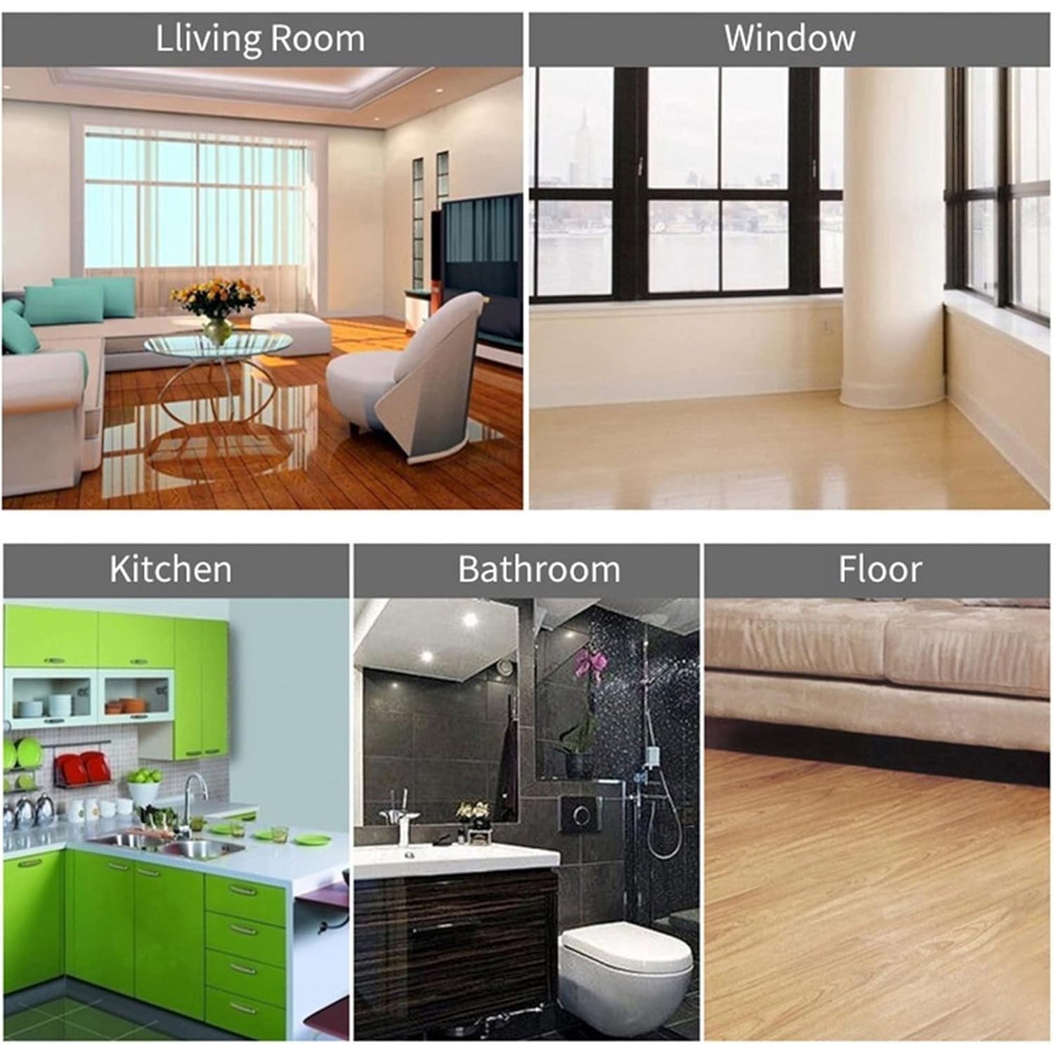 Close-up of a multi-color microfiber glove duster, ready for use.