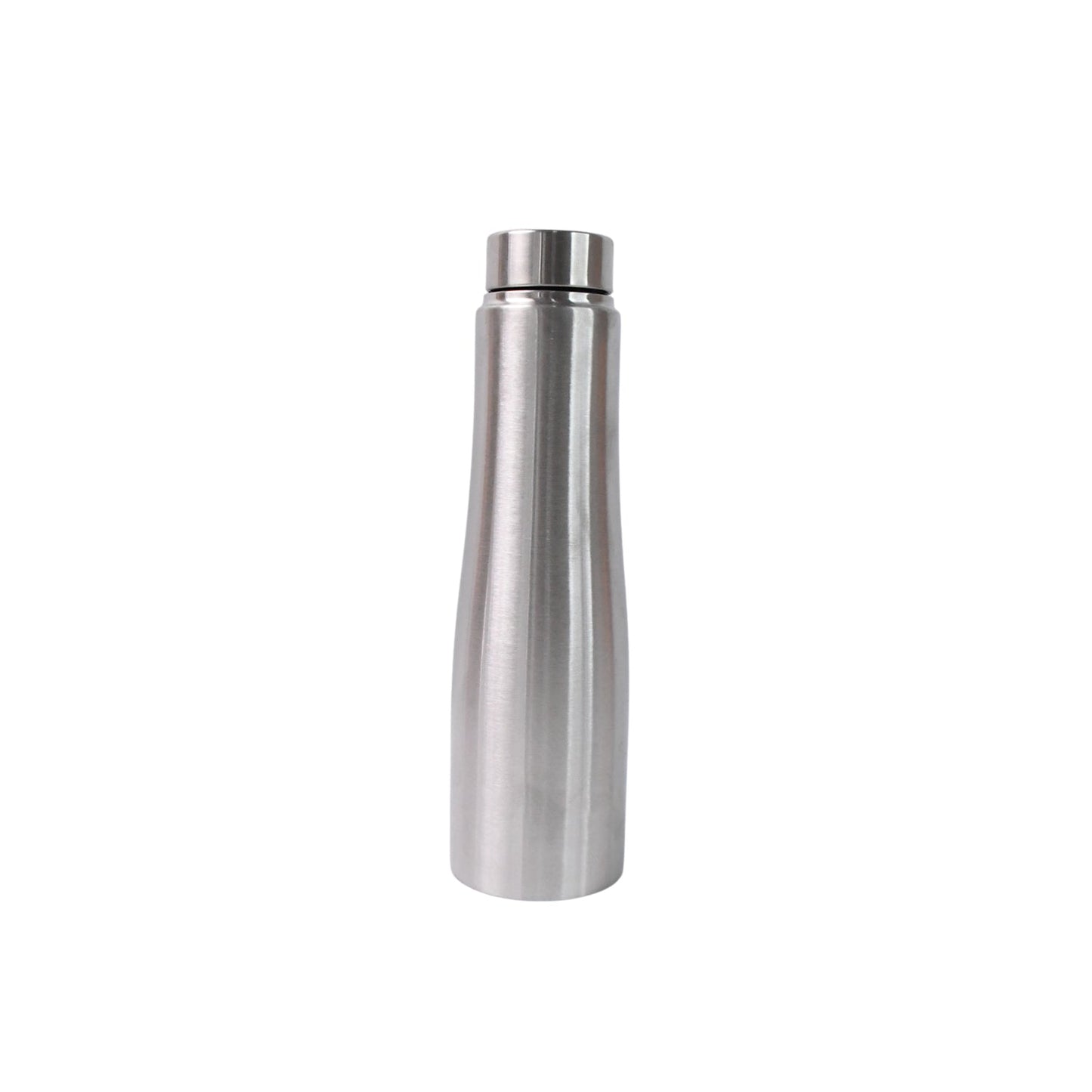 Sweat-proof exterior stainless steel water bottle without condensation