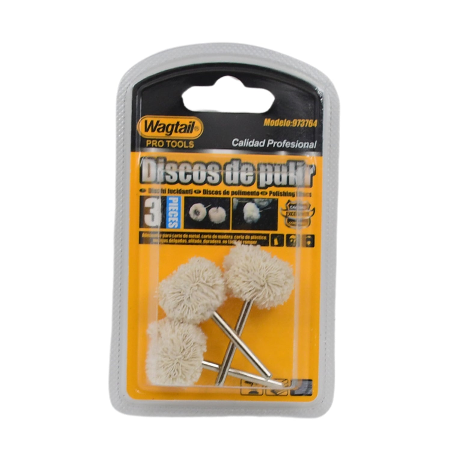 Achieve brilliant results with these cotton polishing wheels for jewelry polishing.
