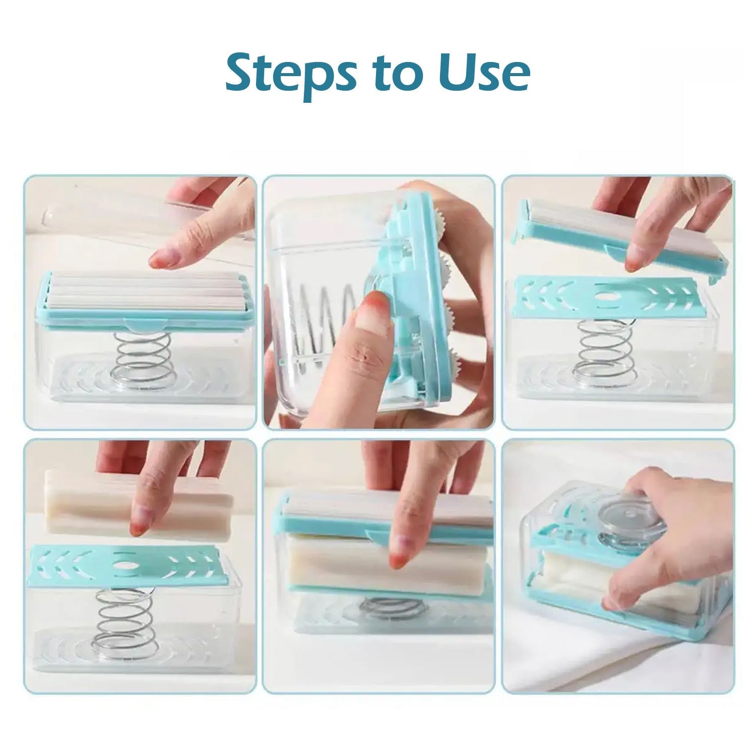 Soap dish and dispenser combination with efficient drainage system.