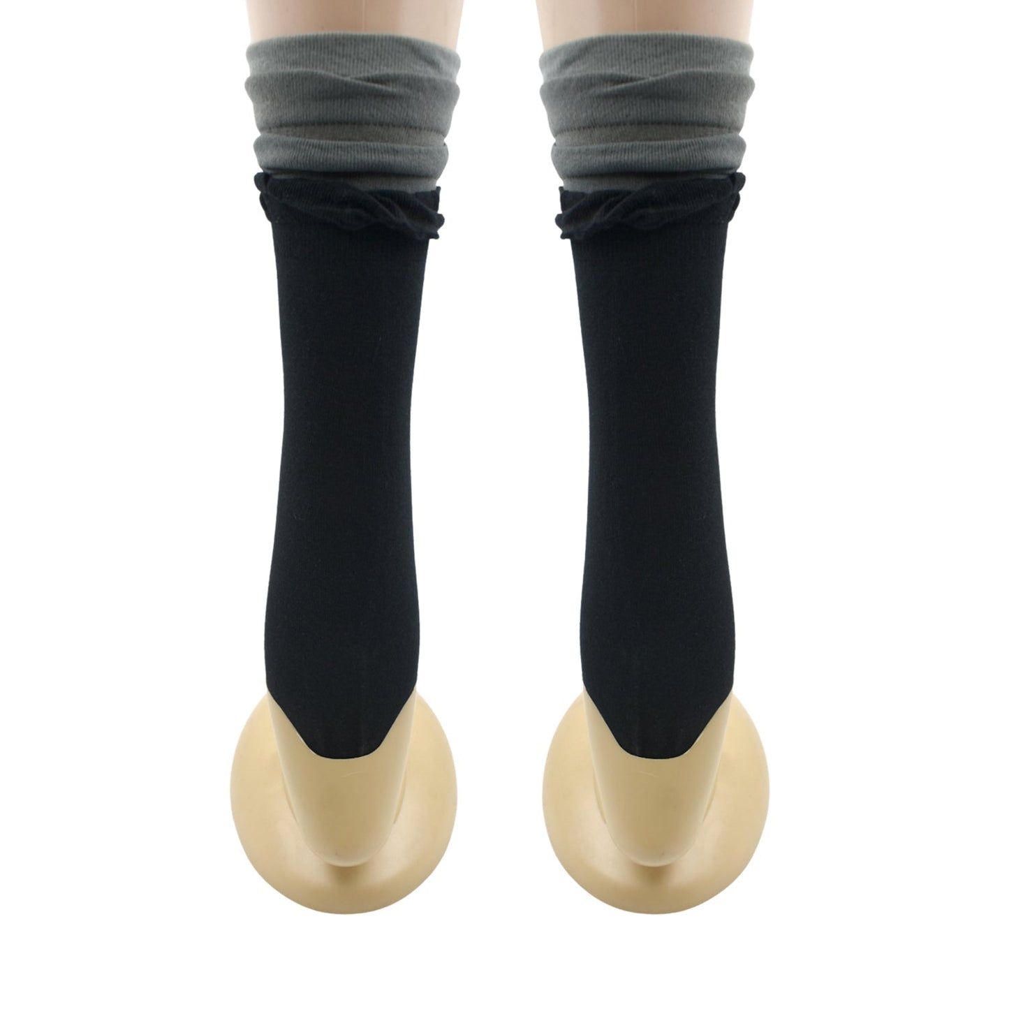 High-quality thickened ankle socks providing warmth and comfort.