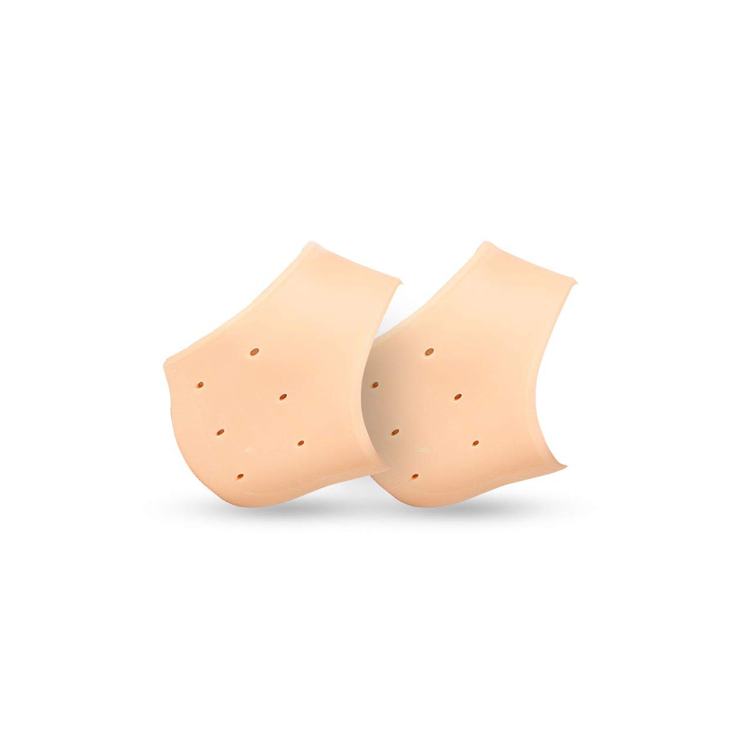 Moisturizing silicone heel socks, perfect for dry and cracked feet.