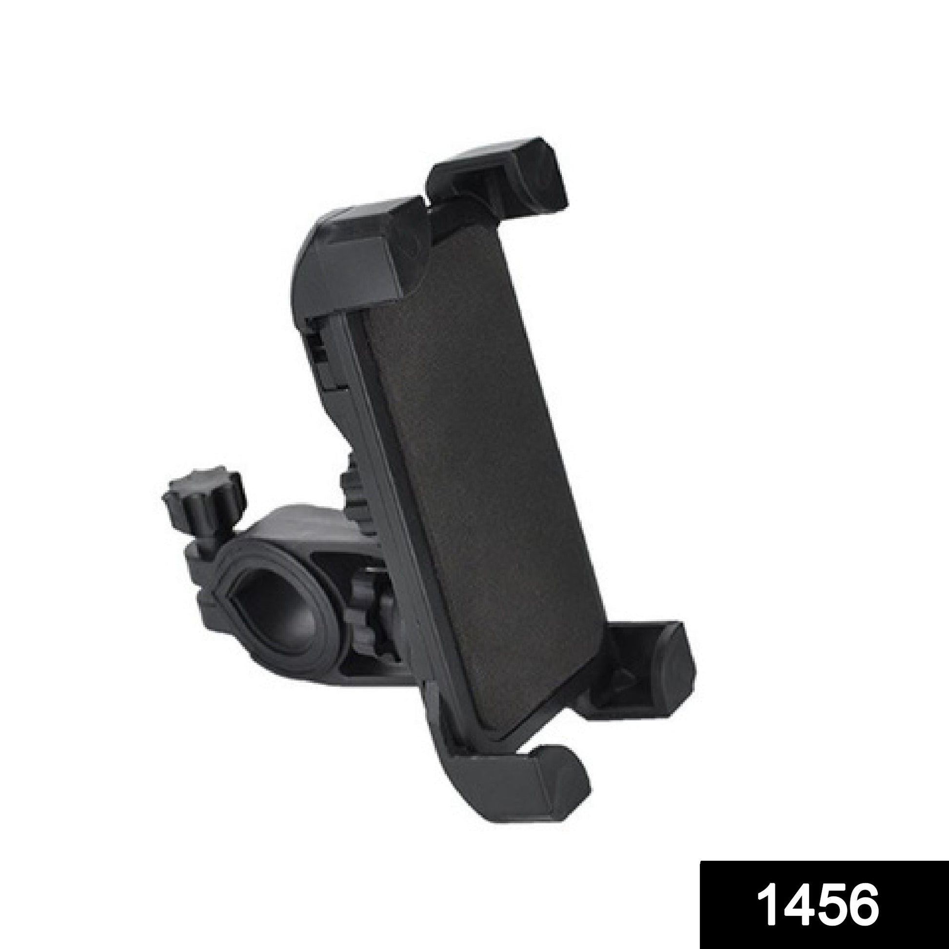 Bike phone holder showcasing its 360-degree rotation feature.