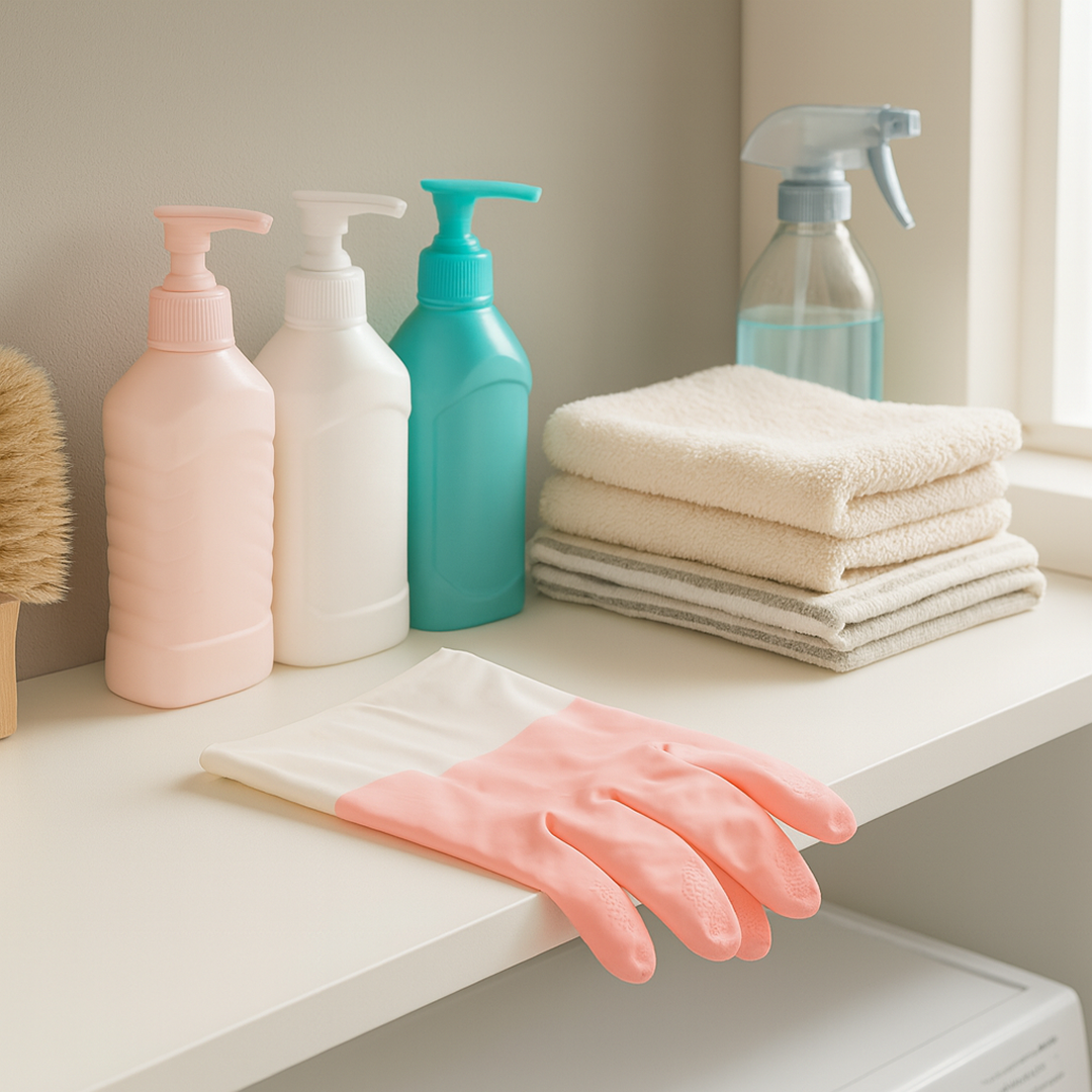 Neutral cleaning gloves image