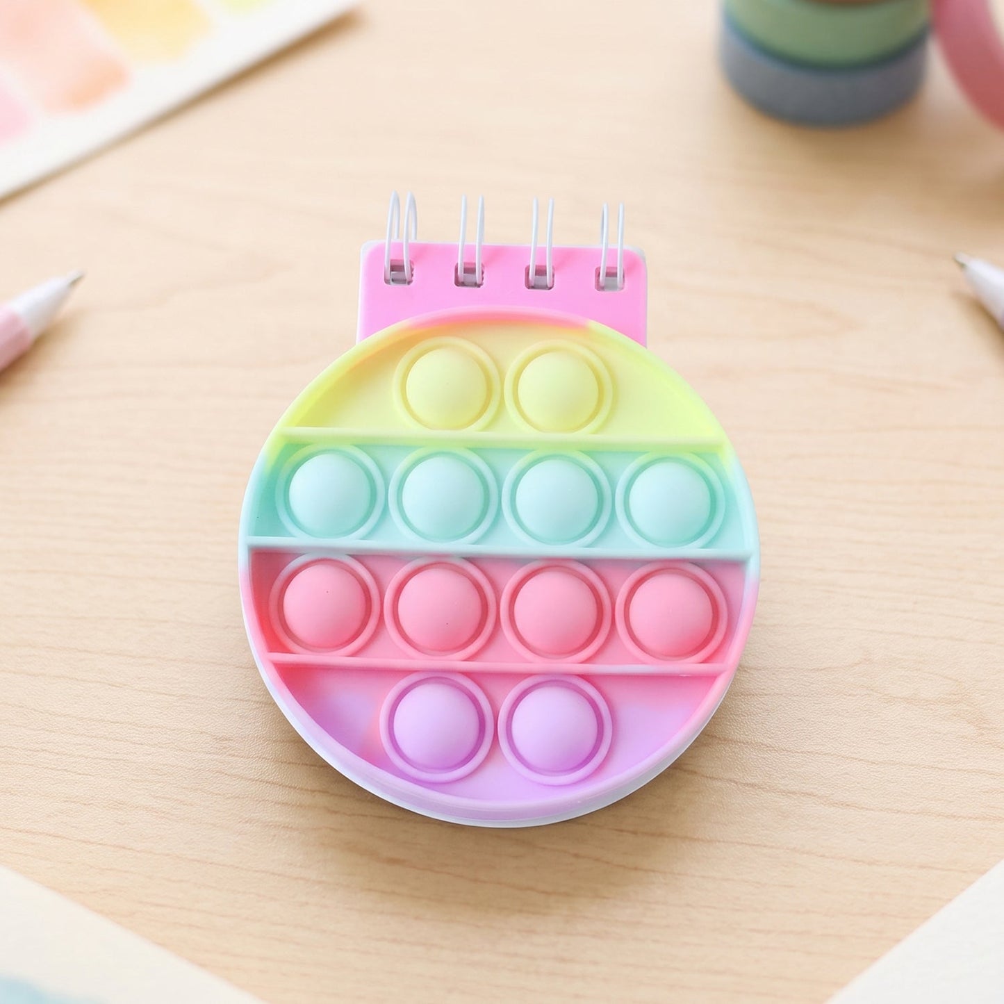 Reusable pop it diary for writing and calming play
