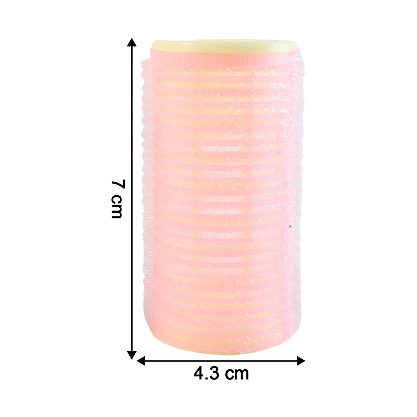 Neutral image showing hair curlers without styling context