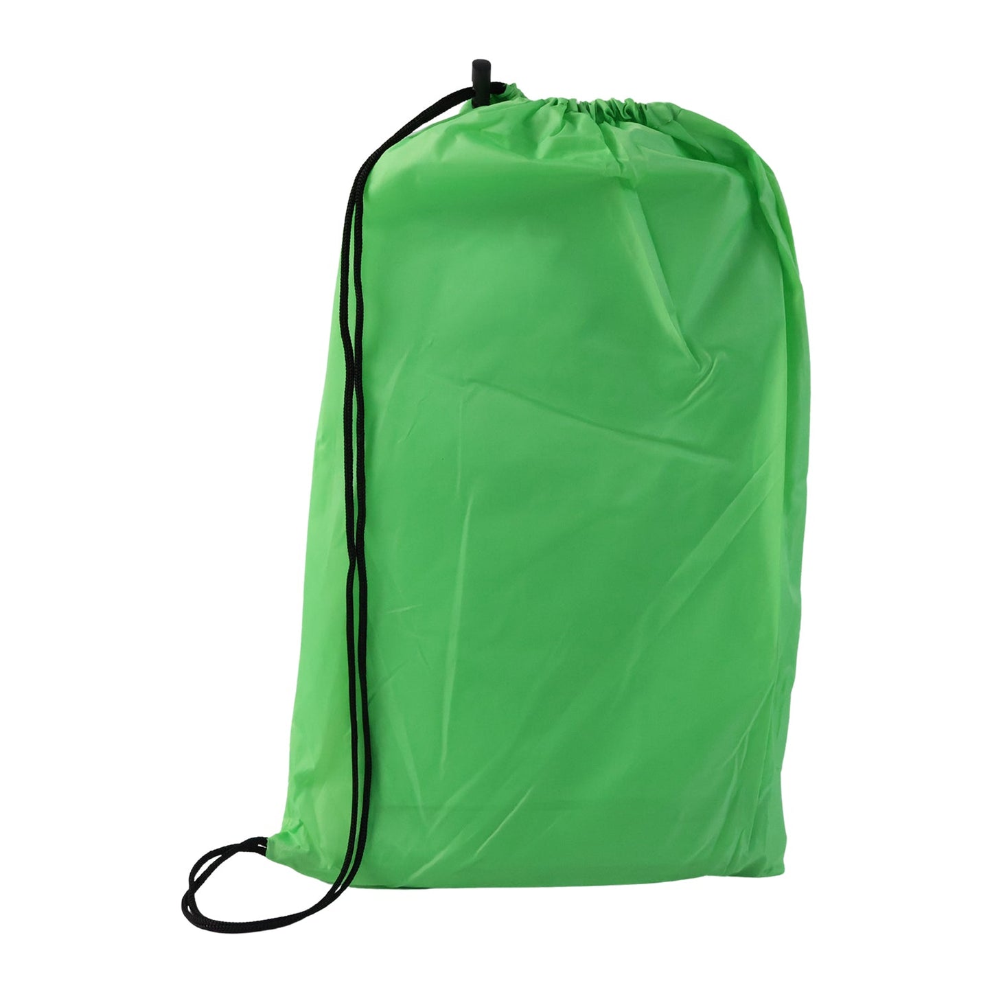 Inflatable air lounger on sandy beach