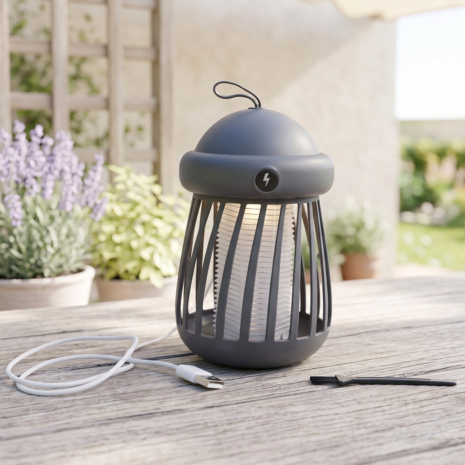 Mosquito lamp UV glow night