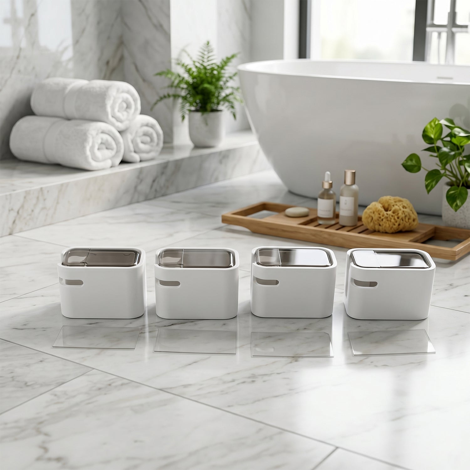 Toothbrush holder dustproof cap detail