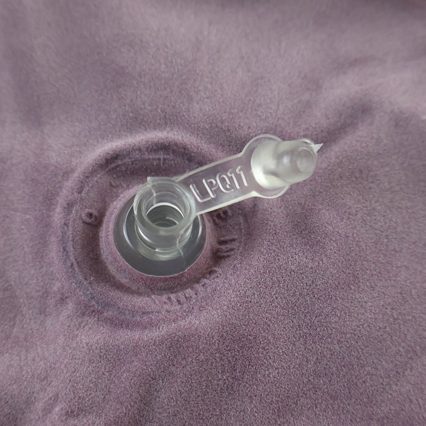 Inflatable neck pillow front view