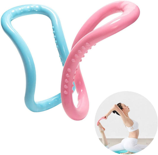 Durable yoga ring, perfect for Pilates and fitness workouts.